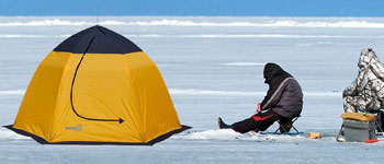 Выбор палатки для зимней рыбалки