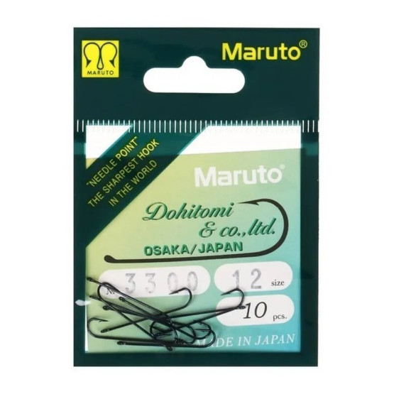 Крючки Одинарные в Упаковке Maruto Universal 3300 N