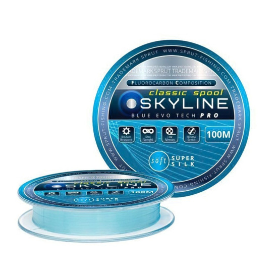 Леска Sprut Skyline FC Composition Evo Tech Classic