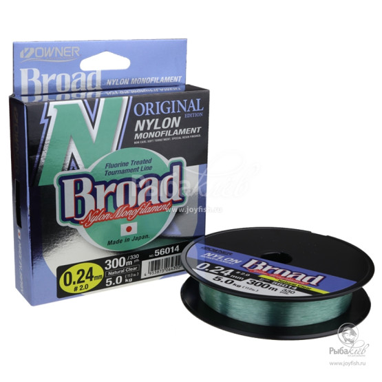 Леска Owner Broad 300m