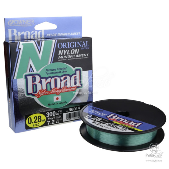 Леска Owner Broad 300m