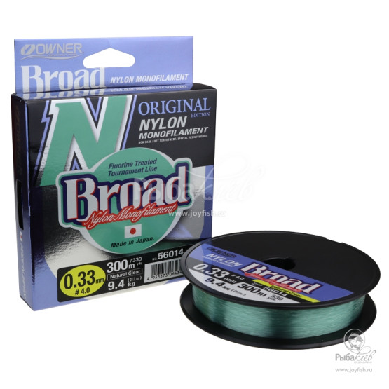 Леска Owner Broad 300m