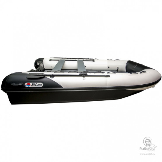 Лодка Надувная SMarine Catamaran-420 Black White