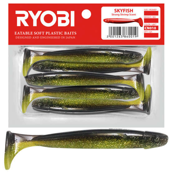 Приманка Мягкая Ryobi Skyfish 109mm