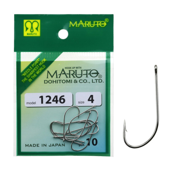 Крючки Одинарные в Упаковке Maruto Universal 1246 Ni