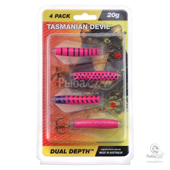 Набор Приманок Tasmanian Devil 4pc (55, 55D, 96, S05)