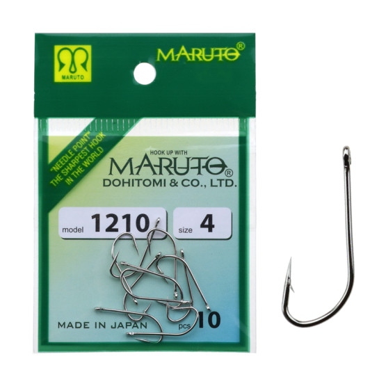 Крючки Одинарные в Упаковке Maruto Universal 1210 Ni