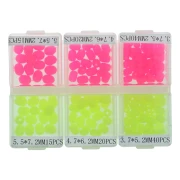 Набор Бусин Ecopro Plastic Yellow+Pink