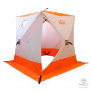 Палатка Зимняя Следопыт Куб Oxford 210D PU 1000 Orange 2.1х2.1m