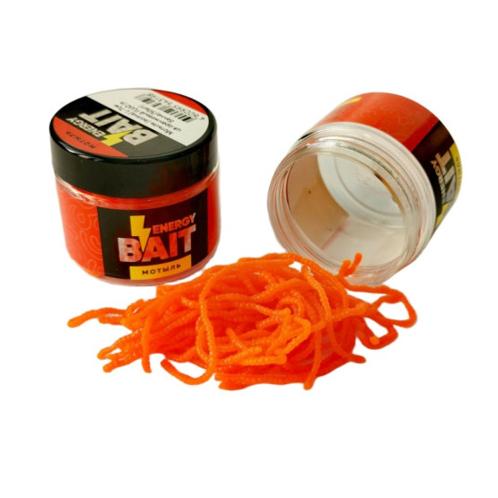 Мотыль Силиконовый Energy Bait Волна