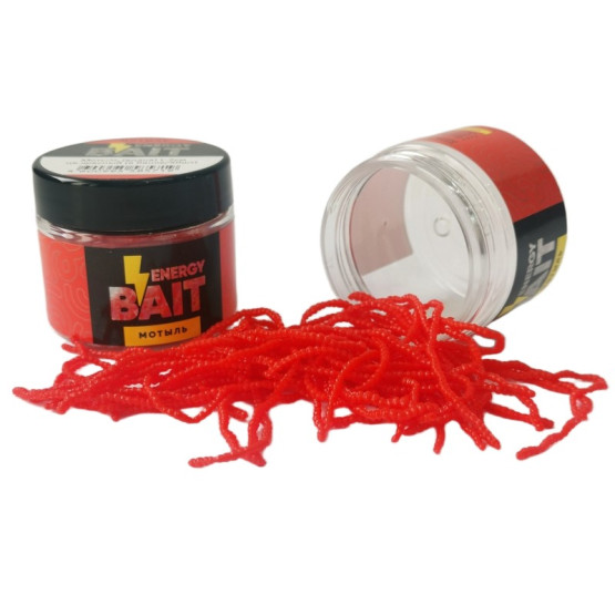 Мотыль Силиконовый Energy Bait Волна