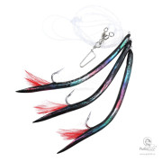 Оснастка Морская Sft Gummi Makk Black Feathers