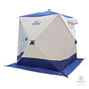 Палатка Зимняя Следопыт Куб Oxford 240D PU 2000 Blue 1.5х1.5m
