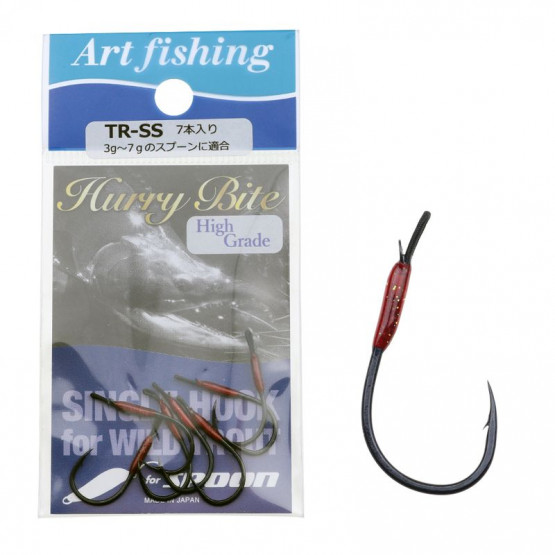 Крючки Одинарные в Упаковке Art Fishing Assist Harry Bite Trout Hook
