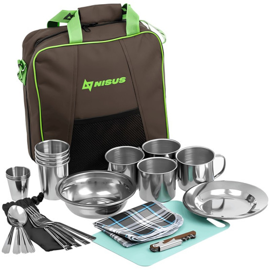 Набор для Пикника на 4 персоны Nisus Picnic