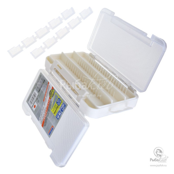 Коробка для Приманок Meiho Rungun Case 1010W White
