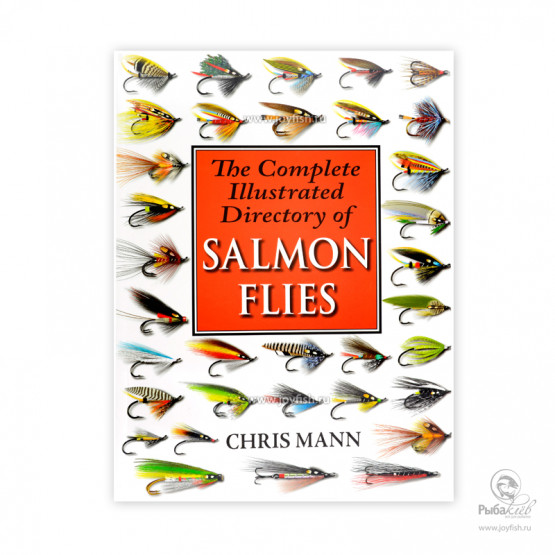Книга Иллюстрированная Salmon Flies by Chris Mann