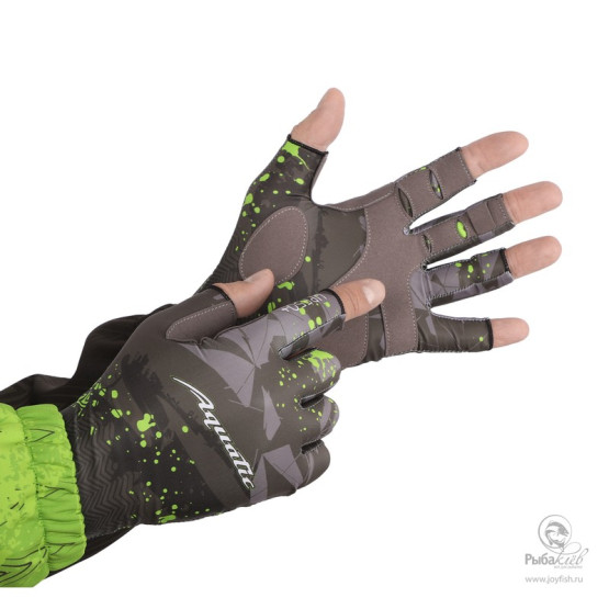 Перчатки Aquatic UPF50+ Camo Dark