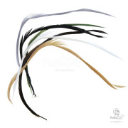 Перья Гуся Goose Biot Combo Pack Natural Color