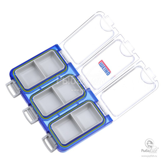 Коробка для Приманок Meiho WG-6 Clear Blue
