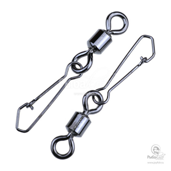 Вертлюги с Застежкой в Упаковке Hayabusa Super Swivel Snap
