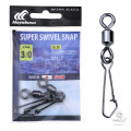 Вертлюги с Застежкой в Упаковке Hayabusa Super Swivel Snap