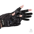Перчатки Aquatic Демисезонные без Пальцев Softshell Camo Black