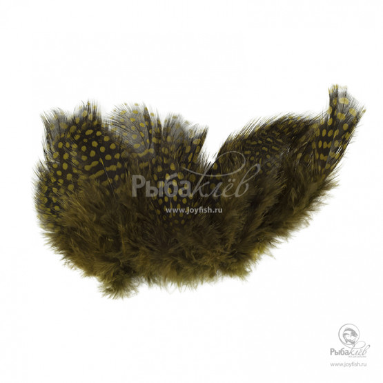 Перья Цесарки Hareline Strung Guinea Feathers