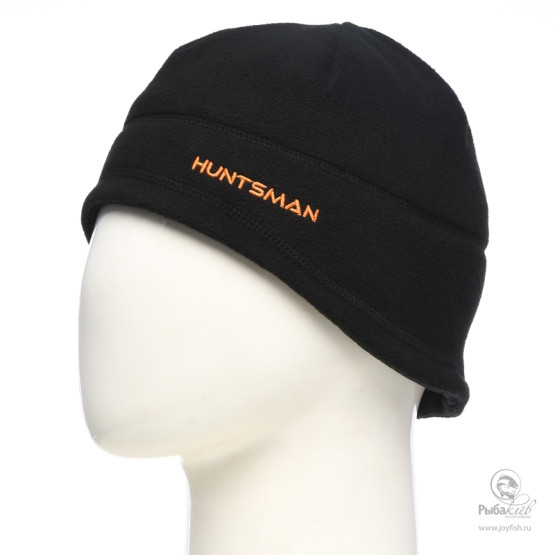 Шапка Зимняя Двусторонняя Huntsman Black/Black