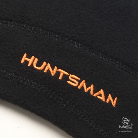 Шапка Зимняя Двусторонняя Huntsman Black/Black