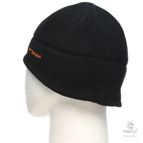 Шапка Зимняя Двусторонняя Huntsman Black/Black