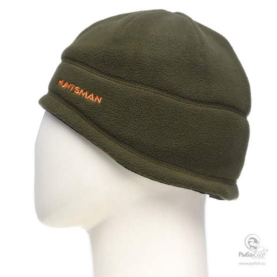 Шапка Зимняя Двусторонняя Huntsman Khaki/Black