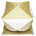 Палатка Зимняя Следопыт Куб Premium 3-х слойная Olive 2.1х2.1m, 2 двери