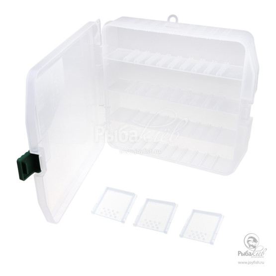 Коробка для Приманок Meiho Fly Case OL Clear