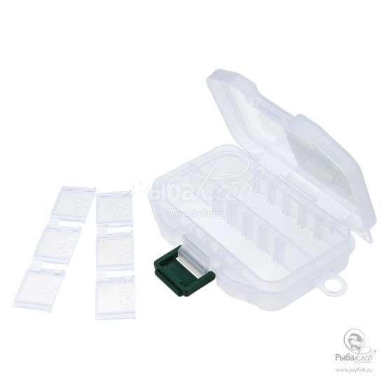 Коробка для Приманок Meiho Fly Case SS Clear