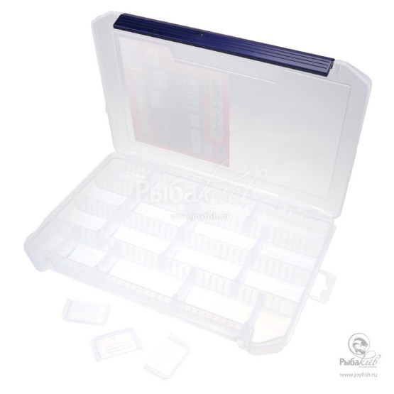 Коробка для Приманок Meiho Free Case 1200NS Clear