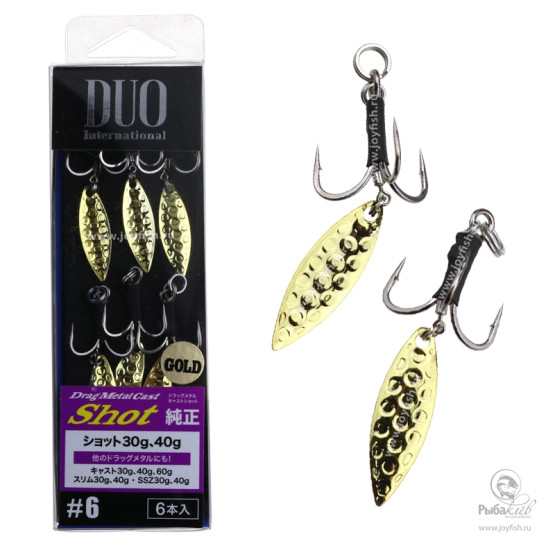 Крючки Тройные в Упаковке DUO Drag Metal Bladed DS-GB