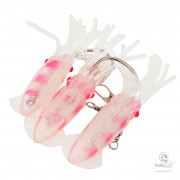 Оснастка Морская Fladen Deep Sea Octopus Rig White/Pink