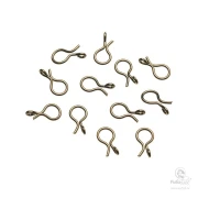 Застежки Нахлыстовые в Упаковке Mustad Snap with Ring Strong