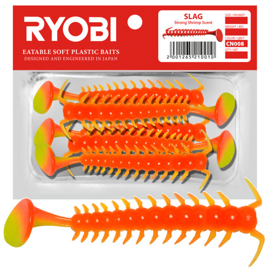 Приманка Мягкая Ryobi Slag 36mm