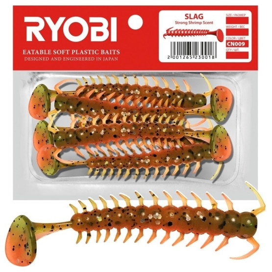 Приманка Мягкая Ryobi Slag 36mm