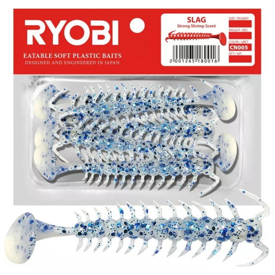 Приманка Мягкая Ryobi Slag 36mm