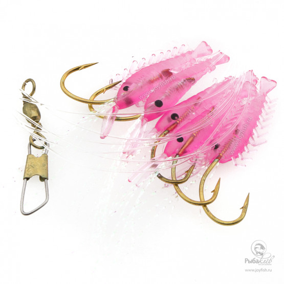 Оснастка Морская Balzer Mini Shrimp Rig Pink