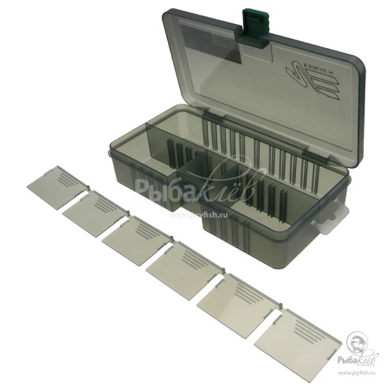 Коробка для Приманок Meiho VS-508 (Fly Case LL) Smoke BK