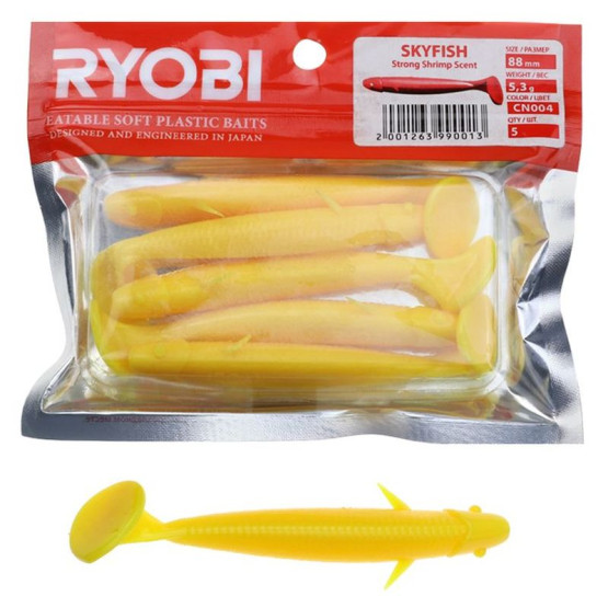 Приманка Мягкая Ryobi Skyfish 88mm