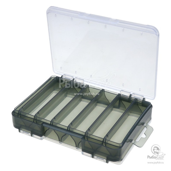 Коробка для Приманок Meiho Reversible D-86 Clear/Smoke BK