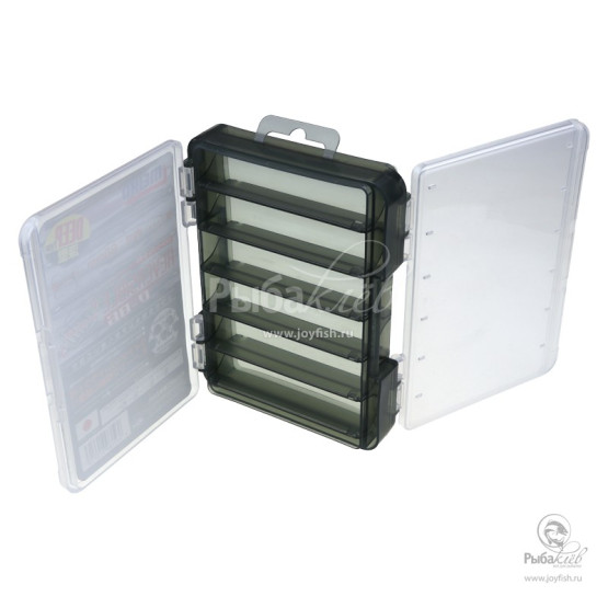 Коробка для Приманок Meiho Reversible D-86 Clear/Smoke BK