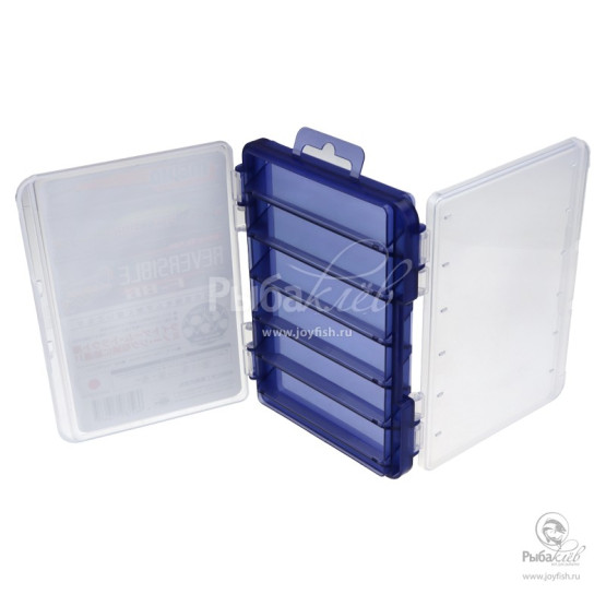 Коробка для Приманок Meiho Reversible F-86 Clear/Clear Navy
