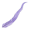 Перо Петуха Veniard Barred Cock Tail