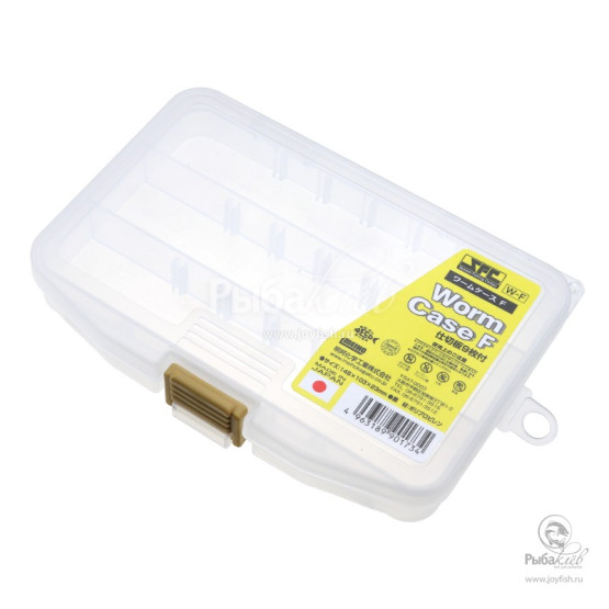 Коробка для Приманок Meiho Worm Case F Clear